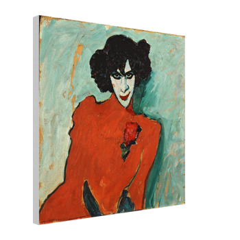 Alexej von Jawlensky — Bildnis des Tänzers Alexander Sacharoff (1909) · Leinwand