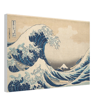 Hokusai — Die große Welle (1831) · Leinwand