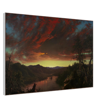 Frederic Edwin Church — Dämmerung in der Wildnis (1860) · Leinwand