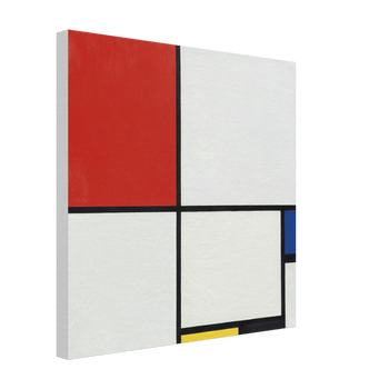 Piet Mondrian — Komposition Nr. III mit Rot, Blau, Gelb und Schwarz (1929) · Leinwand
