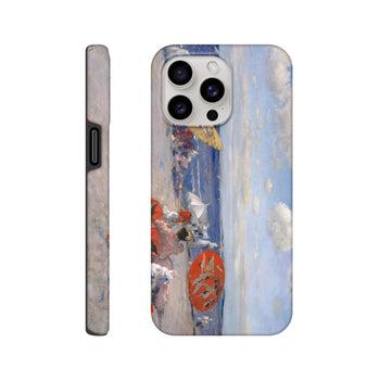William Merritt Chase — On Chesil Beach (c. 1892) · Reinforced phone case