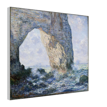 Claude Monet — Die Manneporte (Étretat) (1883) · Leinwand